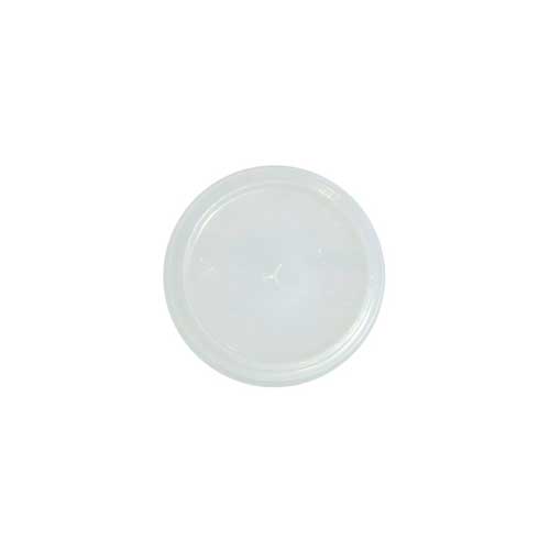 Tampa TP300 (com furo) para Copos PP 250ml, 300ml, 330ml - 1000 unidades (20 pacotes com 50 unidades cada) Copozan